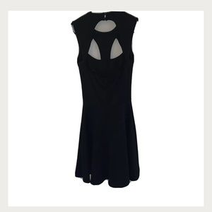 Guess a line SZXS black dress cocktail evening